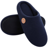 Pantuflas de algodón suave para hombre